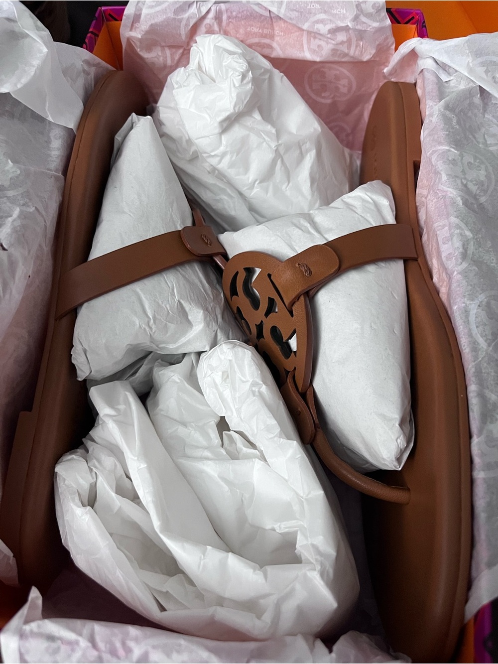 Tory Burch Miller Calf Leather  Sandals